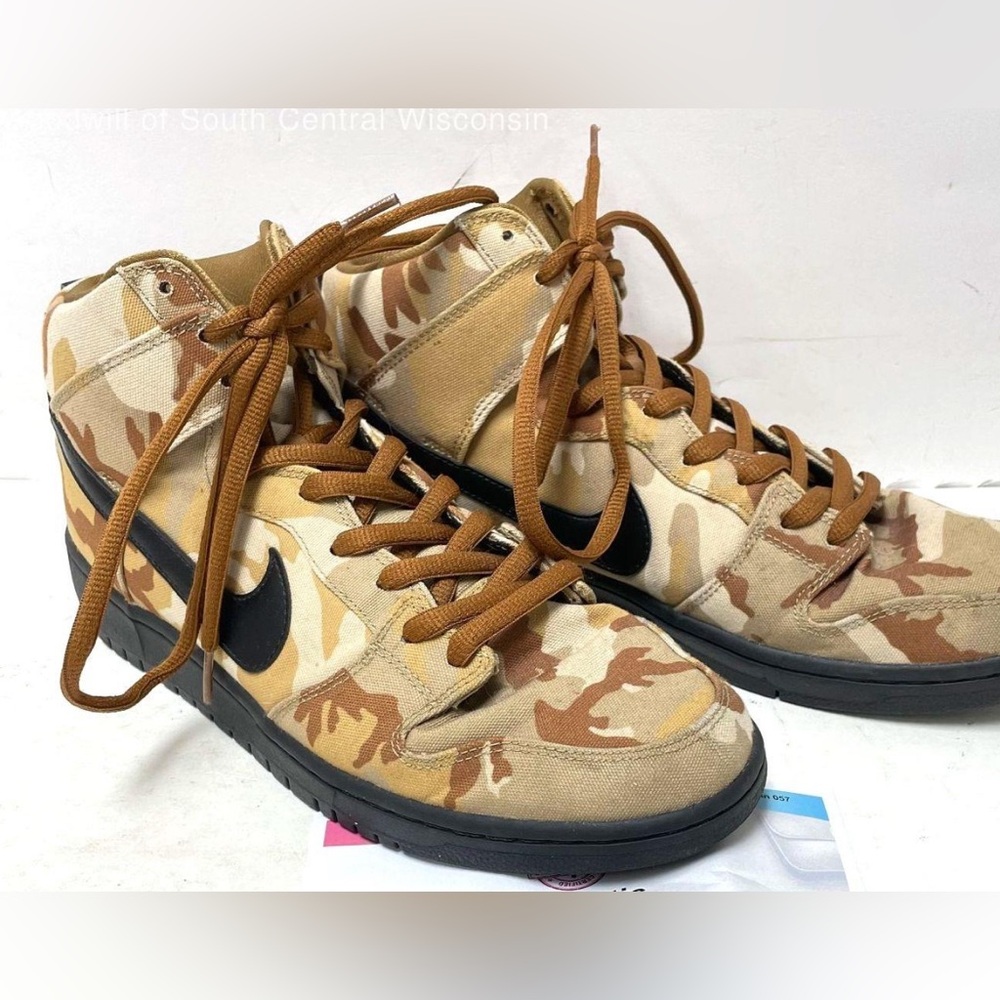 Nike Dunk High Pro SB Brown Camo - RARE!